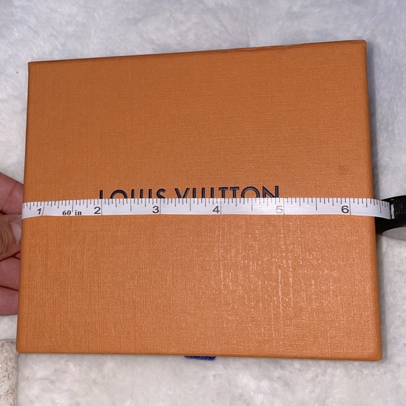 Louis Vuitton Short Wallet/Card Case Box 6x5” - Picture 7 of 8
